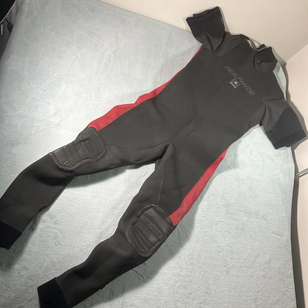 Neil Pryde Protection Padded Fullbody Wetsuit Mens sz 50 Short Sleeve Surf Board